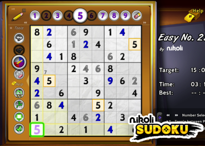 Nikoli Sudoku for Roku Devices