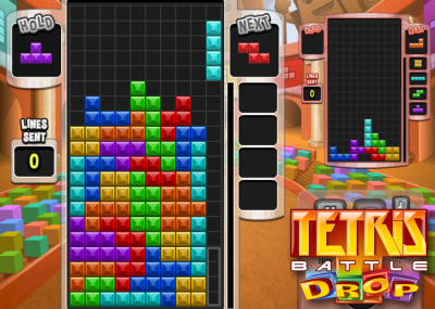Tetris Battle Drop on Facebook